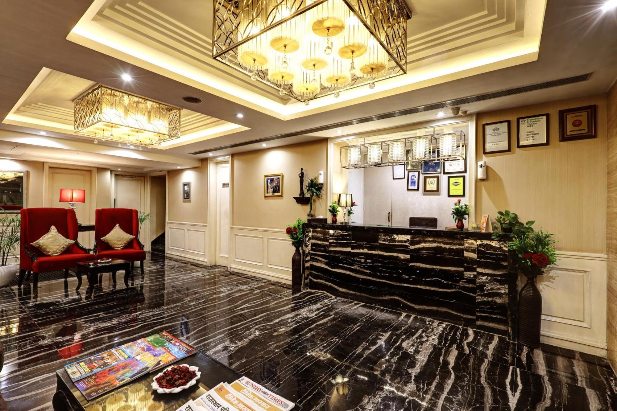 Flute Boutique Hotel Jaipur Eksteriør billede